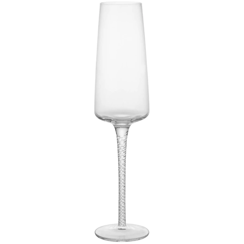 Bellevue Champagneglass, Klar