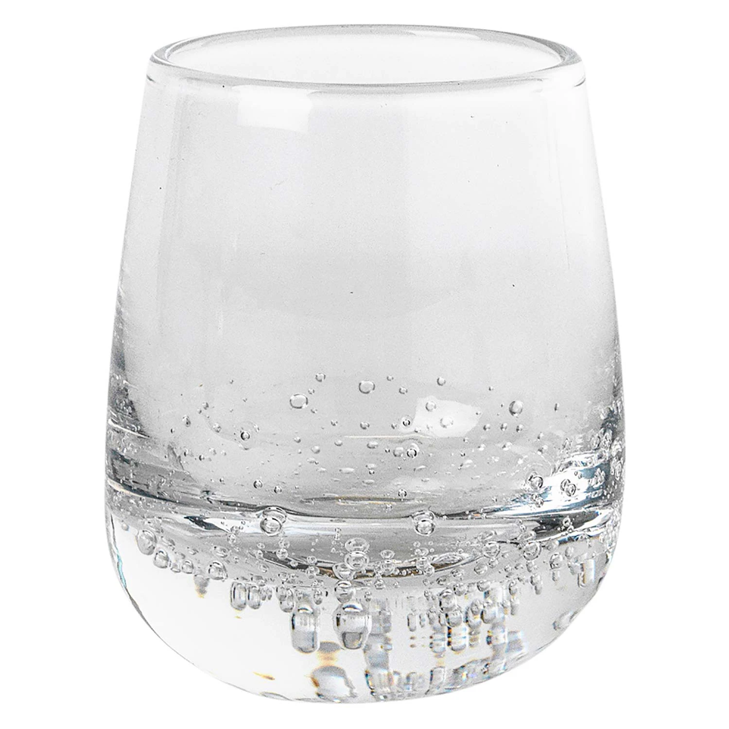 Broste Copenhagen Bubble Shotglass 4 Cl -  Snapsglass & Avecglass Munnbl&aring;st Glass Klar - 14460685