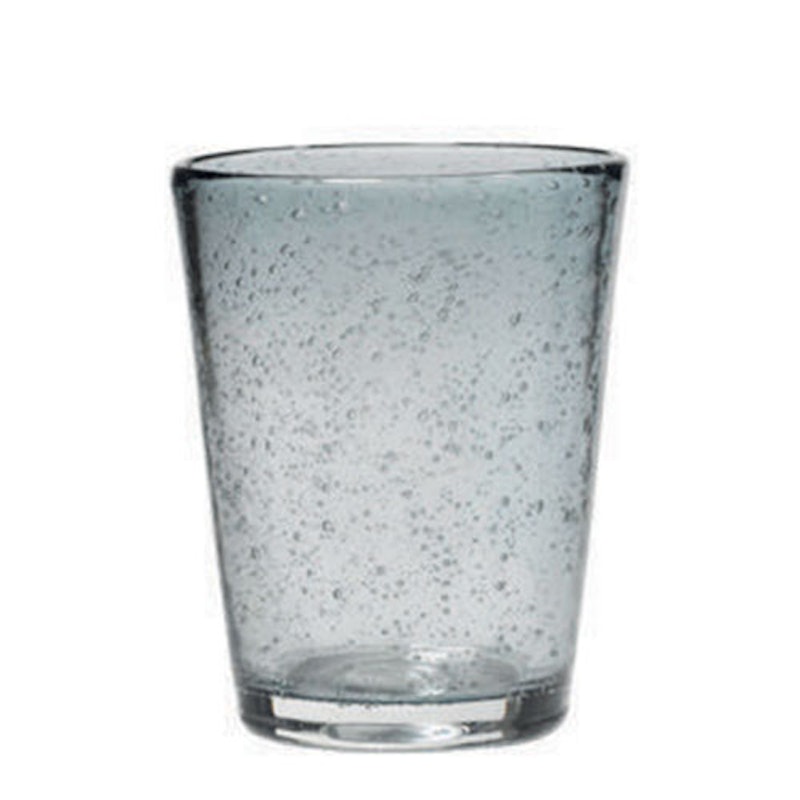 Bubble Vannglass 22cl, Grå