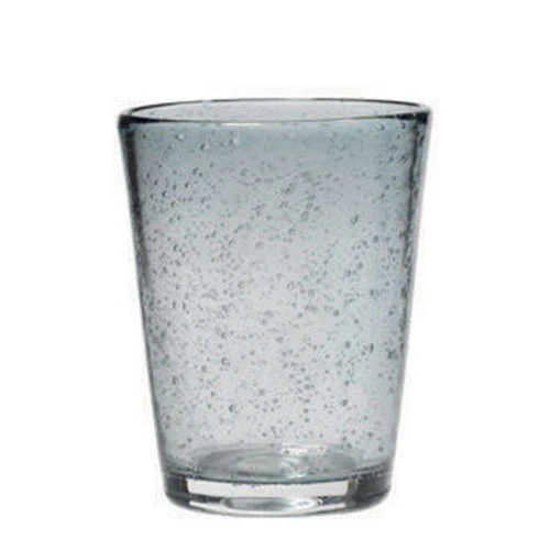 Broste Copenhagen Bubble Vannglass 22cl  -  Glass Munnbl&aring;st Glass Gr&aring; - 14495873