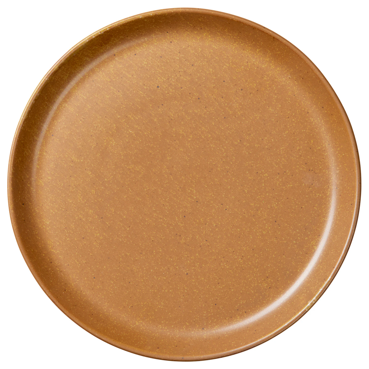 Broste Copenhagen Eli Tallerken 24 Cm  -  Tallerkener Stengods Caramel Brown - 14533476