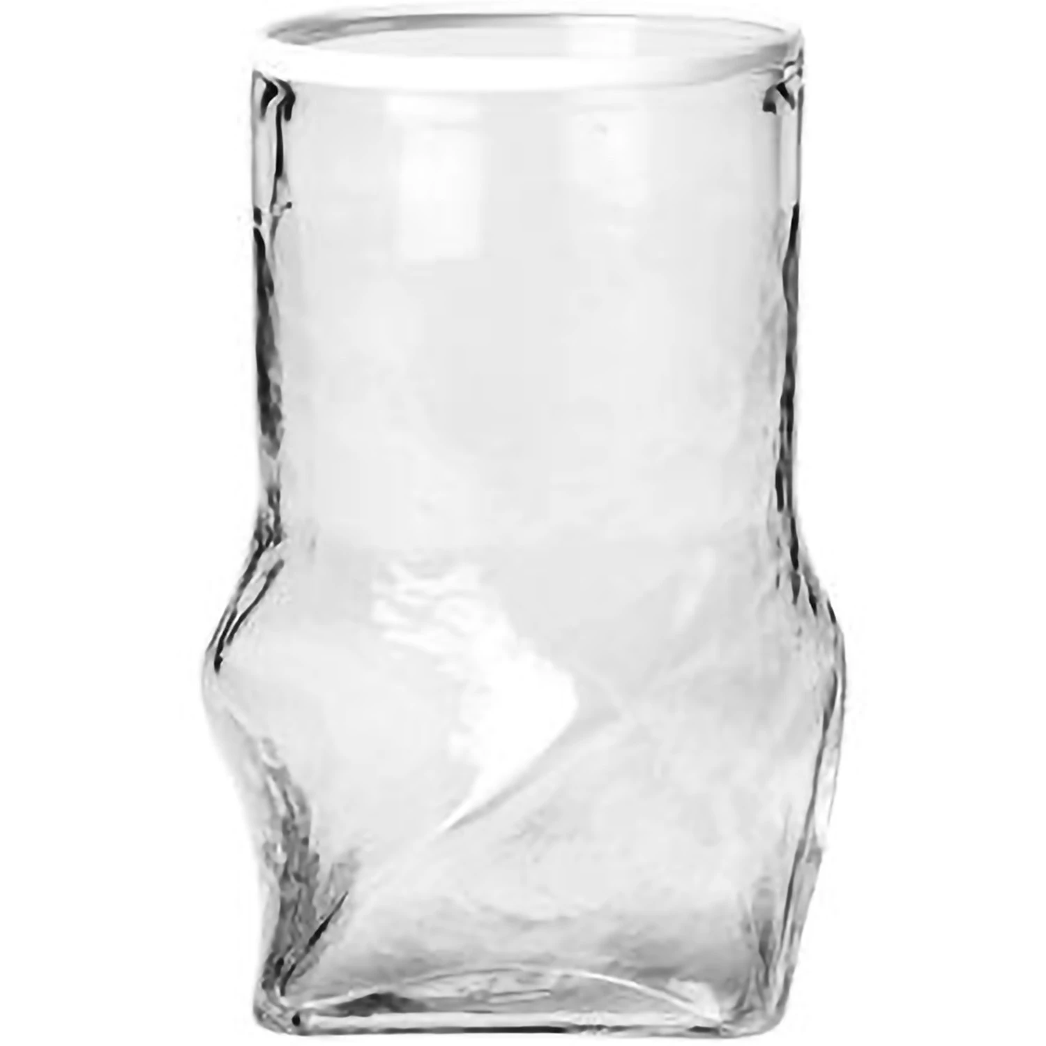 Broste Copenhagen Ellen Vase Klar /  -  Vaser Munnbl&aring;st Glass Hvit - 14485086