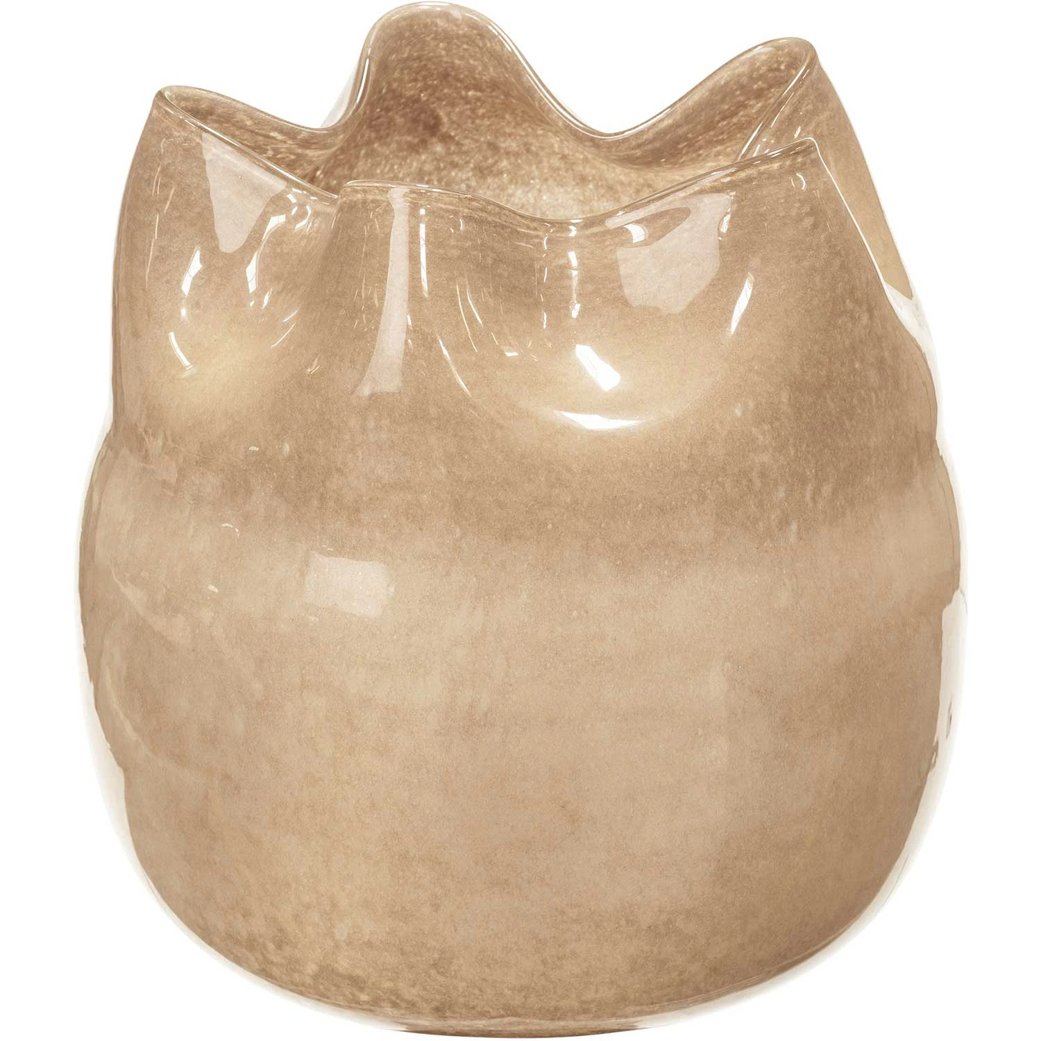 Broste Copenhagen Esther Vase 30 Cm Mojave Desert Sand -  Vaser Munnbl&aring;st Glass - 14485027