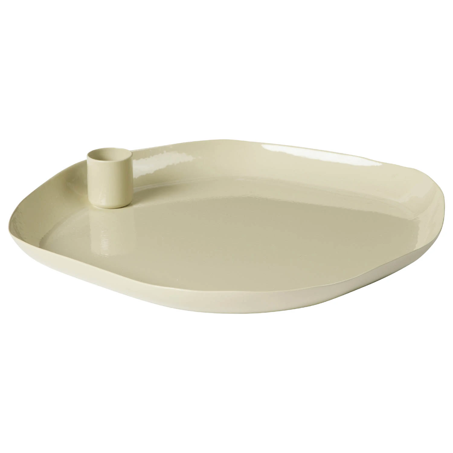 Broste Copenhagen Mie Lysestake 25 Cm Castle  -  Lysestaker Jern Beige - 71178256