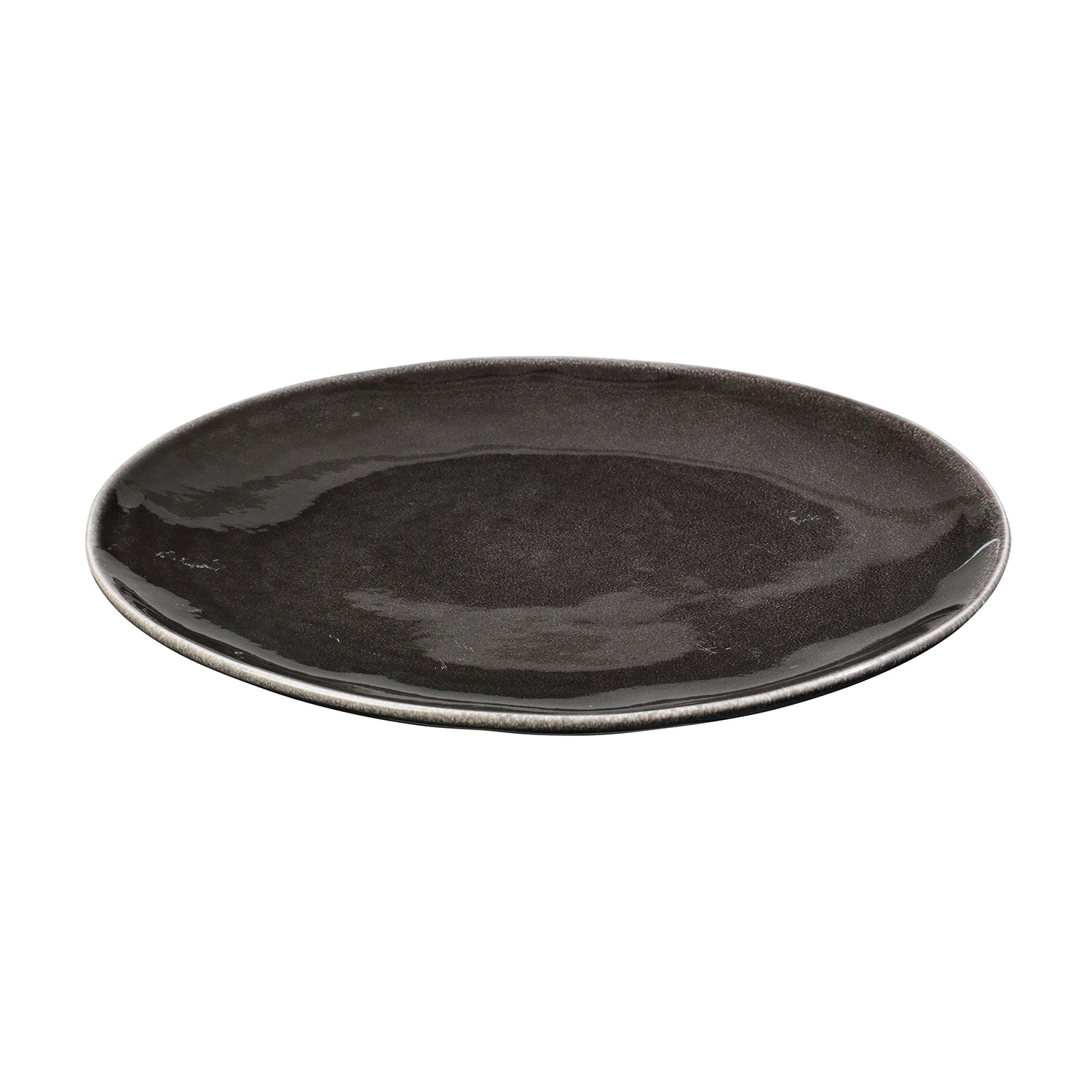 Broste Copenhagen Nordic Coal Tallerken 26 Cm -  Tallerkener Stengods Sort - 14533098