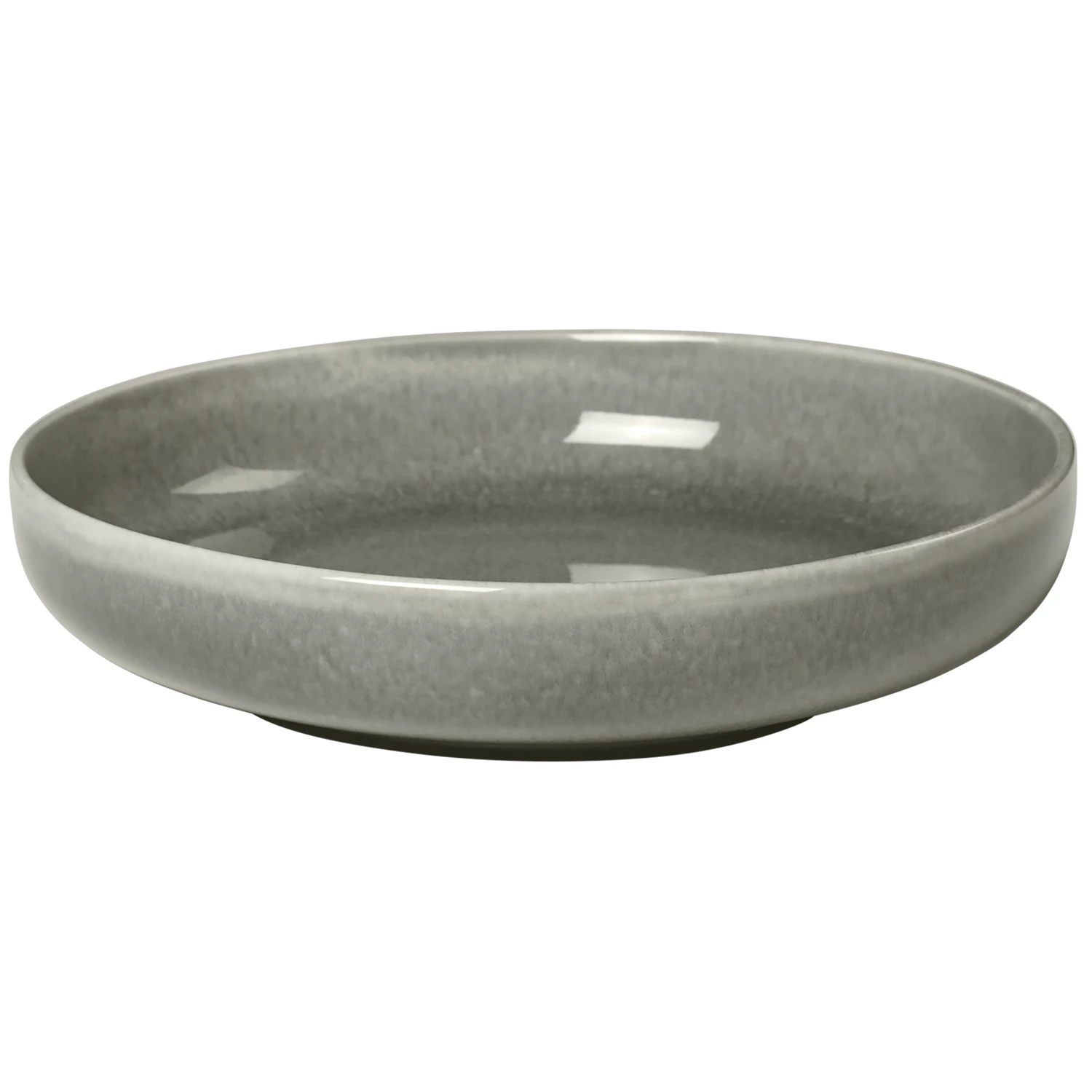 Broste Copenhagen Nordic Rain Sk&aring;l &Oslash;22,5 Cm  -  Serveringssk&aring;ler Stengods Gr&aring; - 14533528
