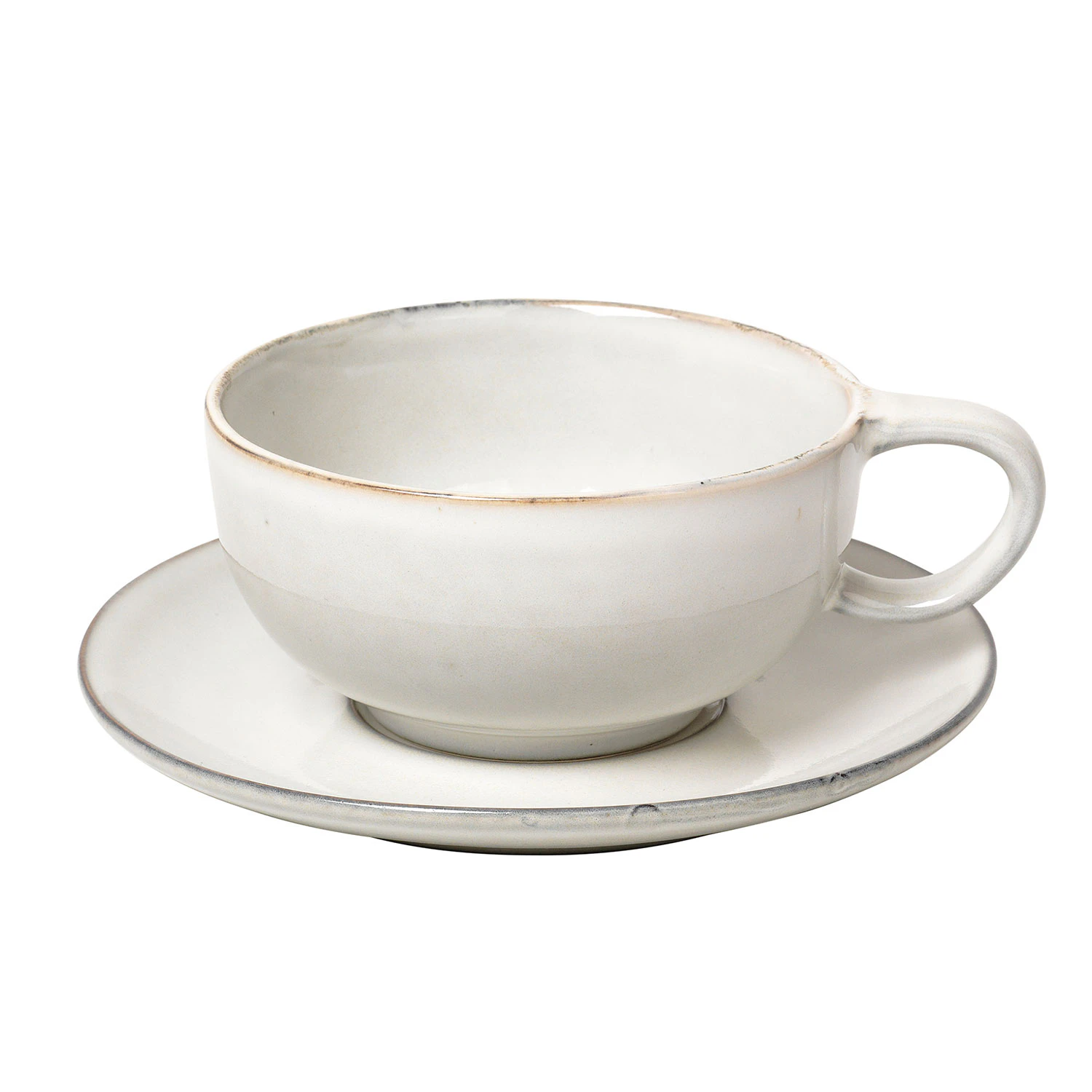 Broste Copenhagen Nordic  Kopp Med Sk&aring;l 25cl  -  Kaffekopper Sand - 14533221