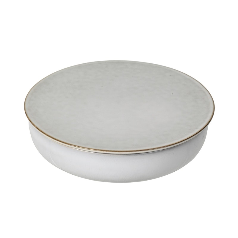 Nordic Sand Skål Med Lokk 17cm, Sand