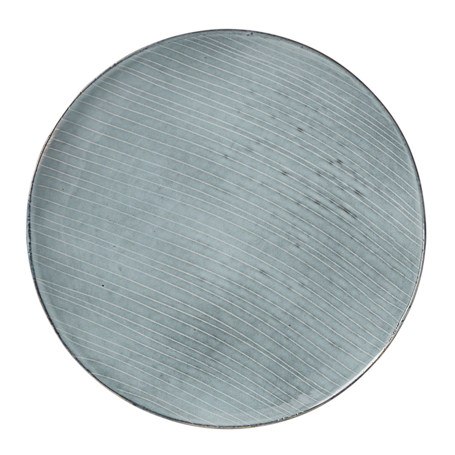 Broste Copenhagen Nordic Sea Tallerken 26cm Gr&aring; -  Tallerkener Stengods Bl&aring; - 14531033