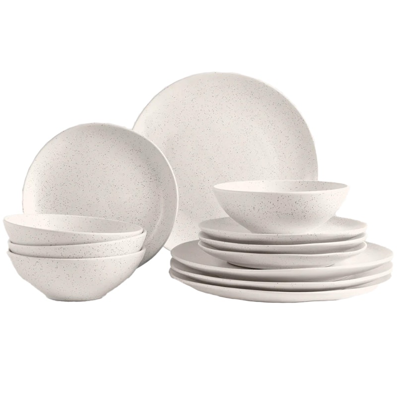 Nordic Vanilla Middagsservise 12 Deler