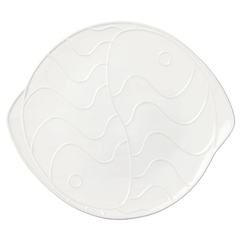 Pesce Fat Hvit, 30,6x34,6 cm