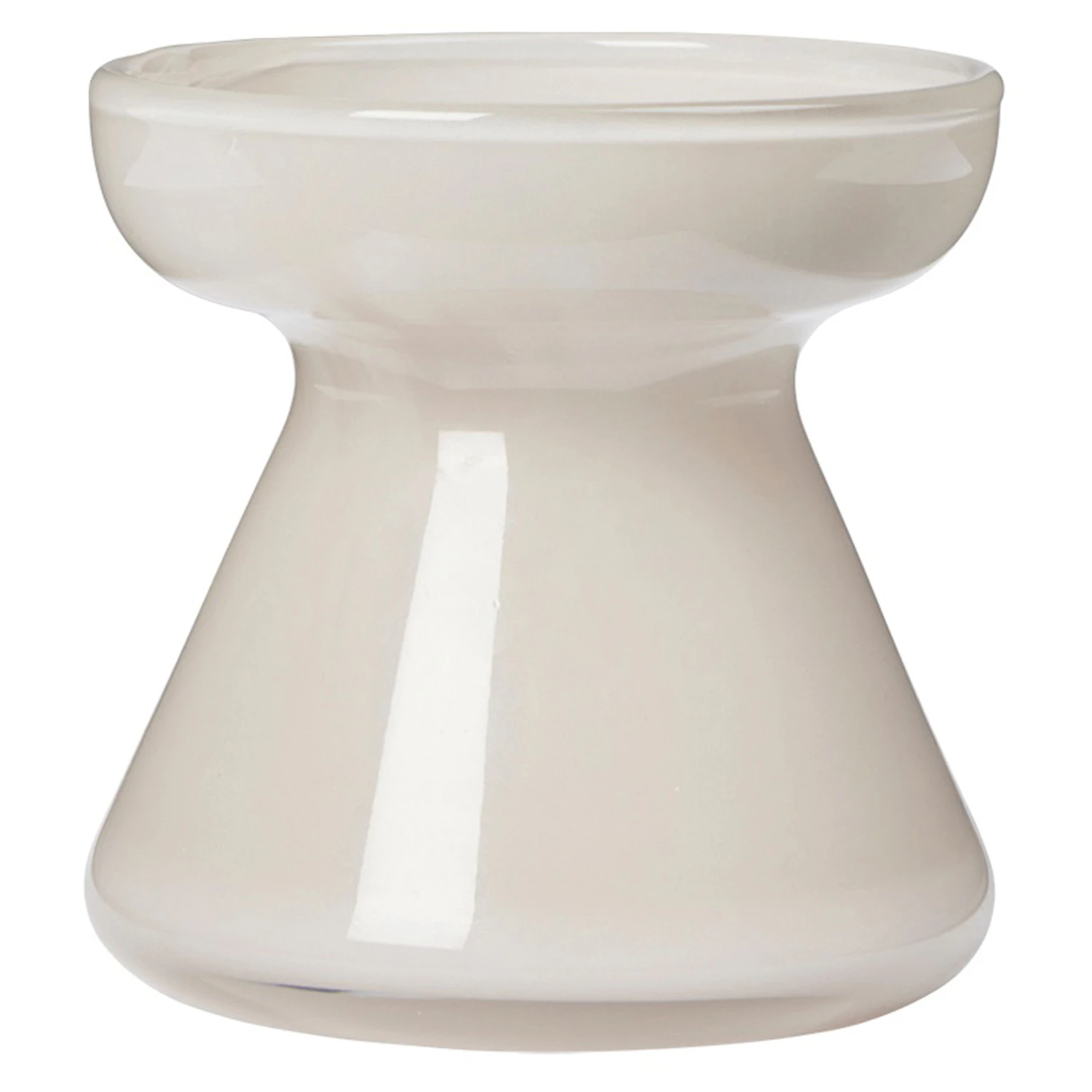 Broste Copenhagen Solai Vase 10 Cm - Vaser Glass Gr&aring; - 14573025