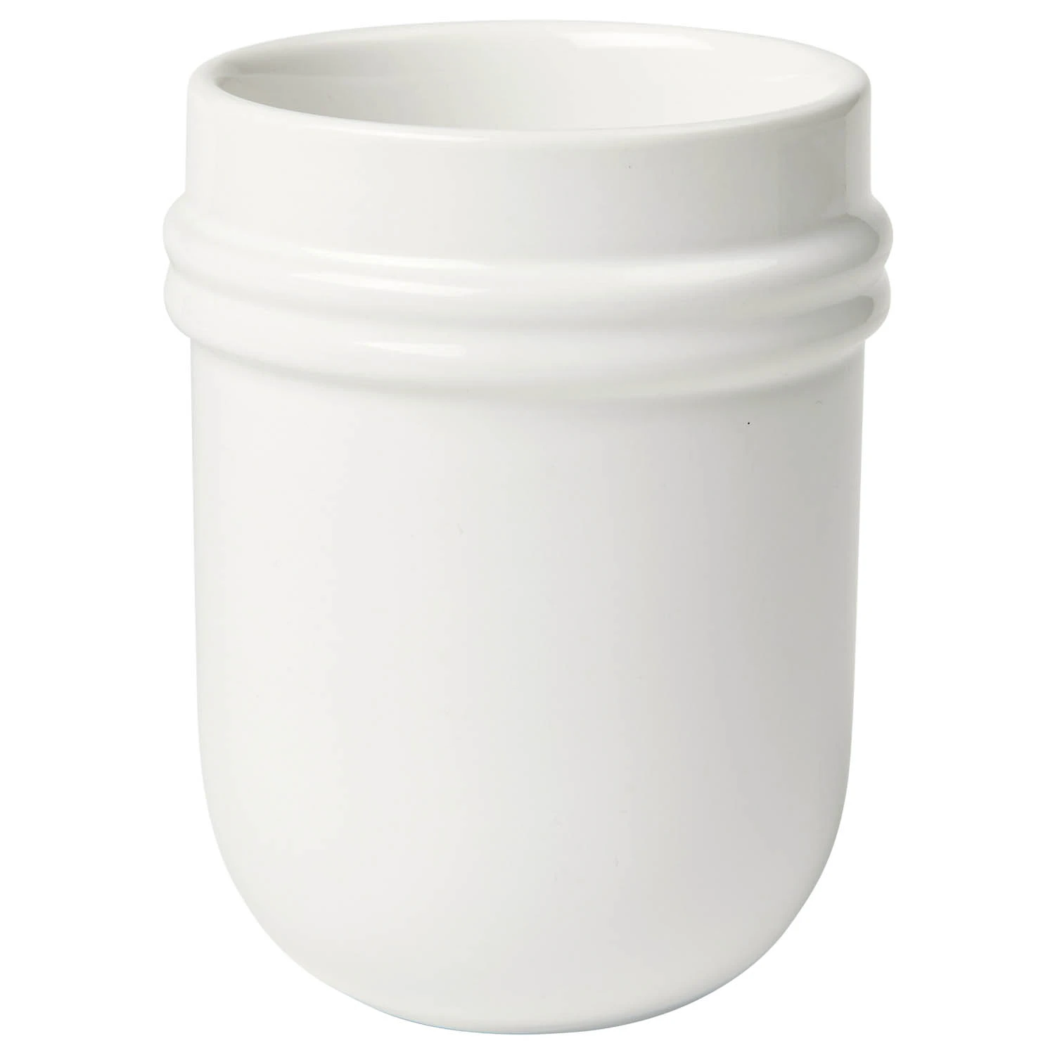 Broste Copenhagen Stevns Krus Chalk White 40 Cl -  Kaffekopper Stengods Hvit - 14534018