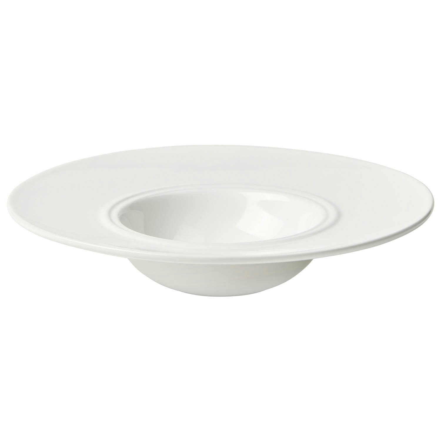 Broste Copenhagen Stevns Pastatallerken Chalk White 26 Cm -  Pastatallerkener Stengods Hvit - 14534021