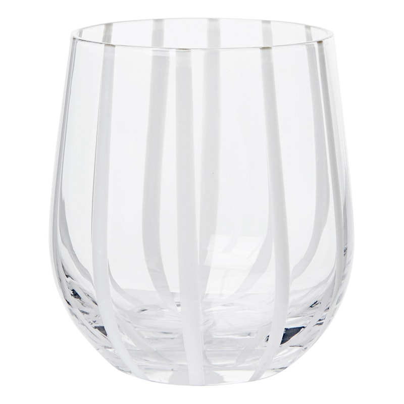 Striped Drikkeglass, 35 cl