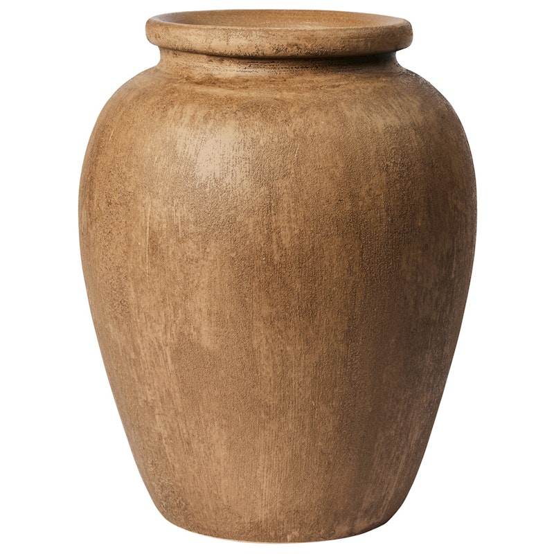 Uma Vase 30 cm, Lysebrun