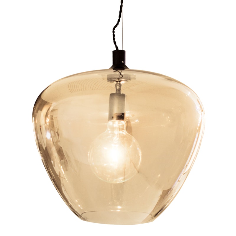 Bellissimo Grande Taklampe Ø40cm, Amber