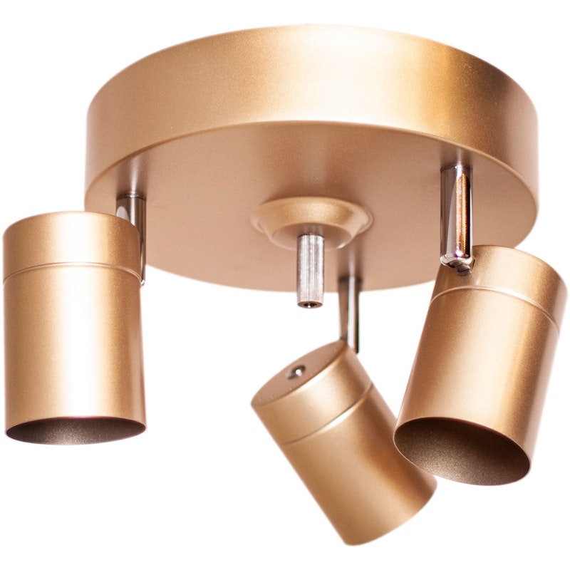 Correct Taklampe 3-Low, Guld
