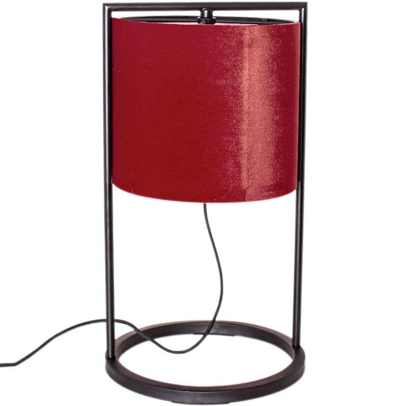 Vieste Bordlampe H45 cm, Rød