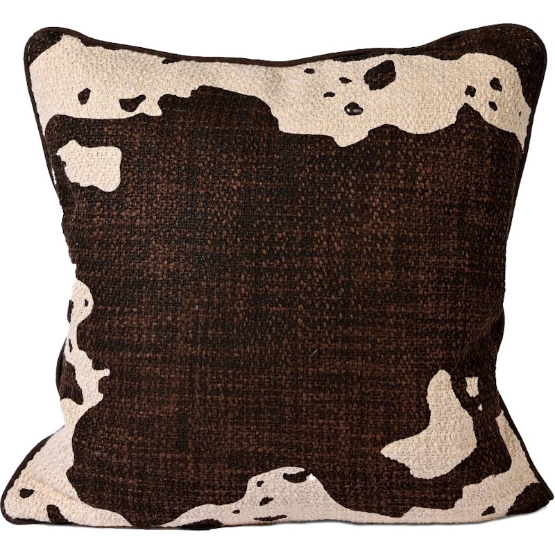 Anima Cow Pute 50x50 cm, Brun