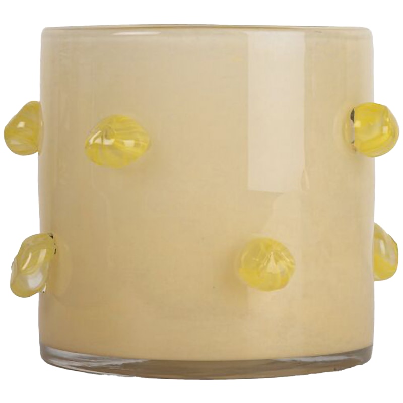 Arlo Lyslykte M, Beige / Gul
