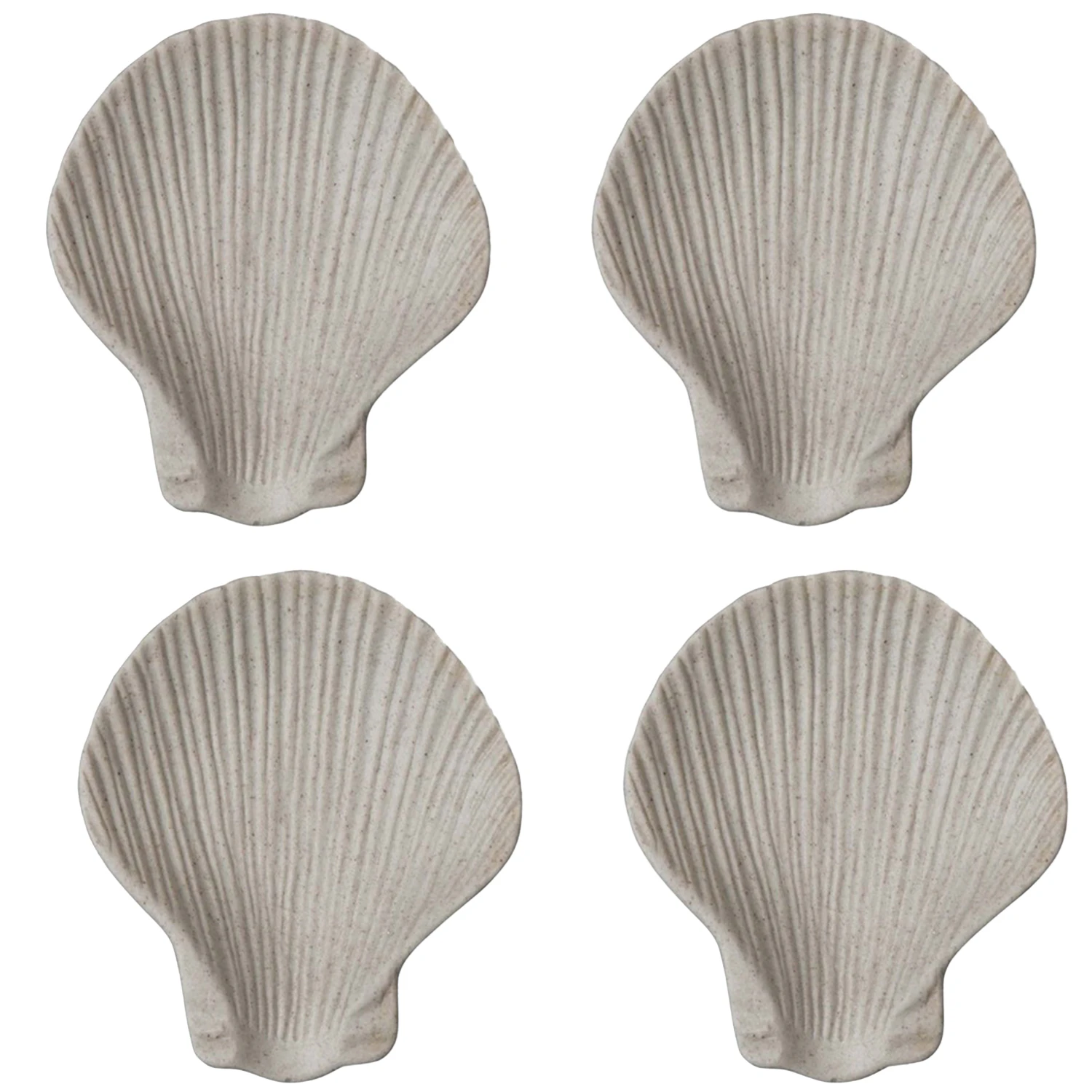 Byon Fumiko Spisepinnestativ 4-pk  -  &Oslash;vrige Fat & Tallerkener Stengods Beige - 5260920003