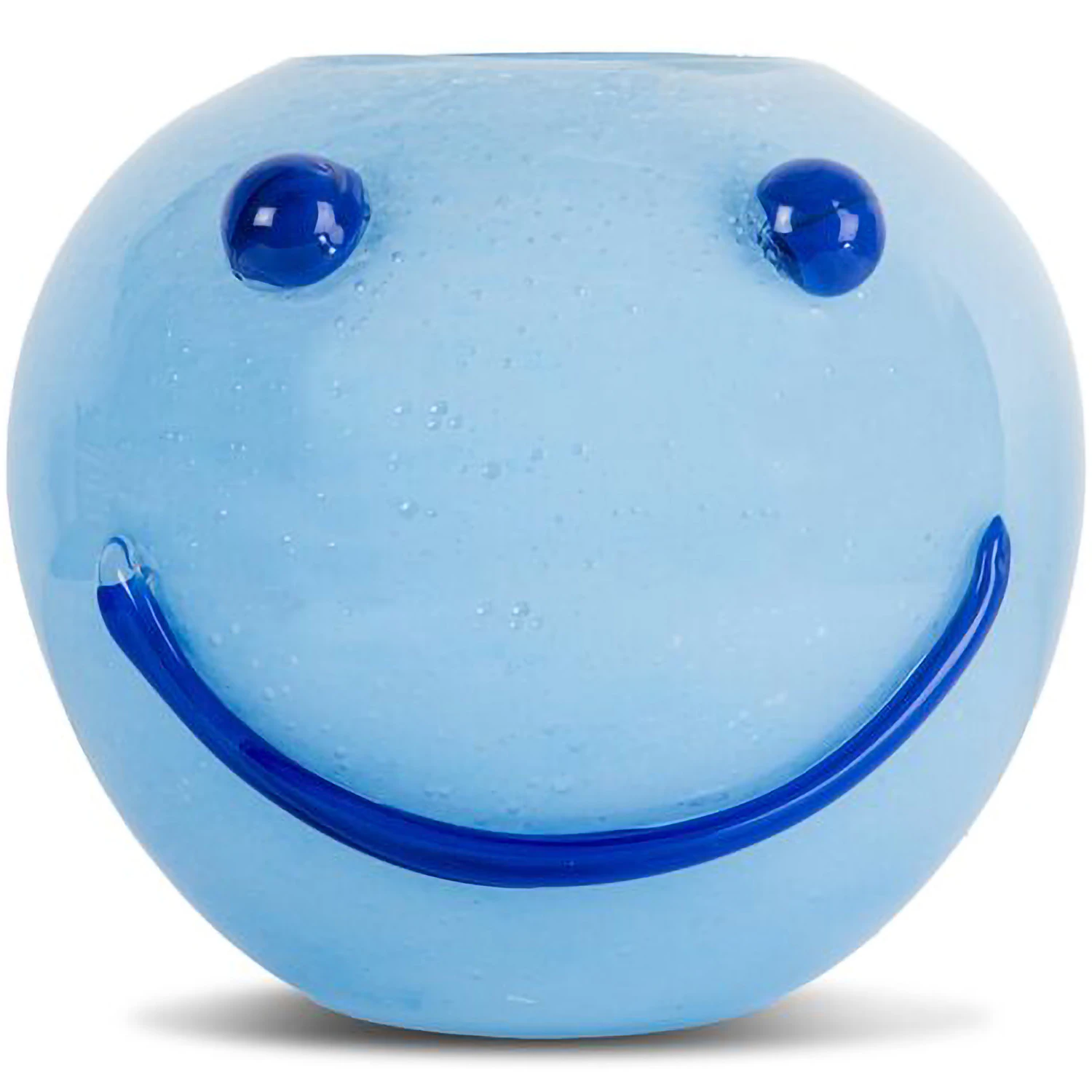 Byon Happy Vase - Vaser Munnst Glass Bl&aring; - 5280607910