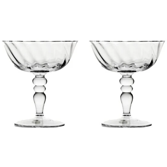 Byon Opacity Champagneglass 2-pk -  Champagneglass Munnbl&aring;st Glass Klar - 5281603600