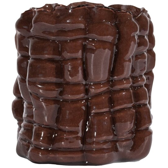 Byon Laranne Lyslykte 16 Cm  -  Lysestaker Munnbl&aring;st Glass Brun - 5280608104