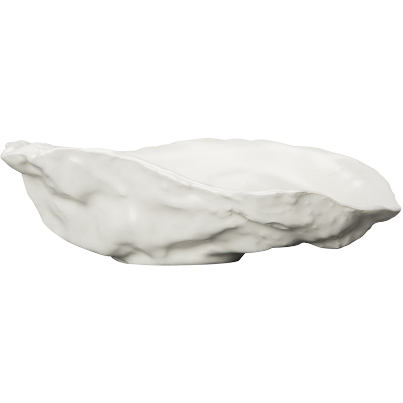 Oyster Skål 8x13 cm, Hvit