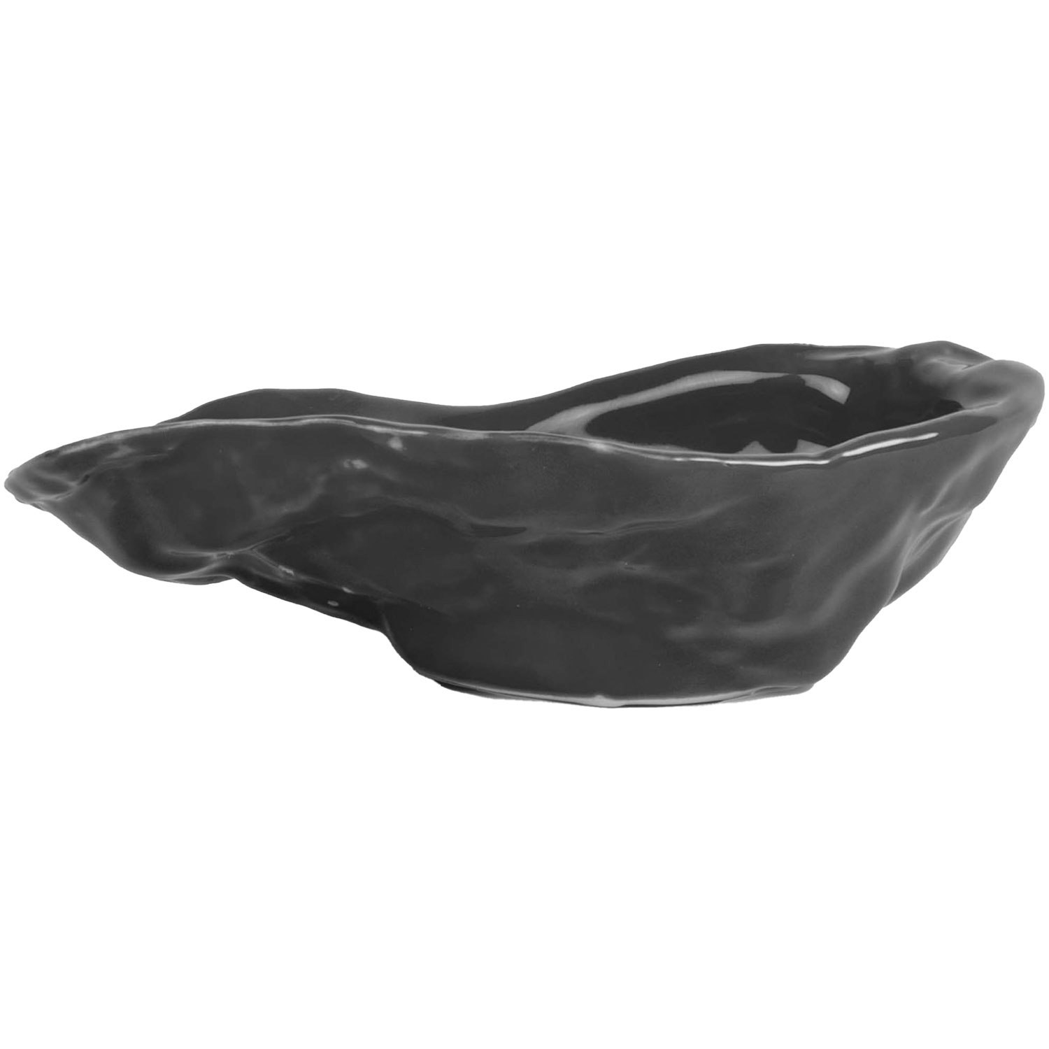 Byon Oyster Sk&aring;l 8x13 Cm  -  Sukkersk&aring;ler Dolomitt Keramikk Gr&aring; - 5228621305