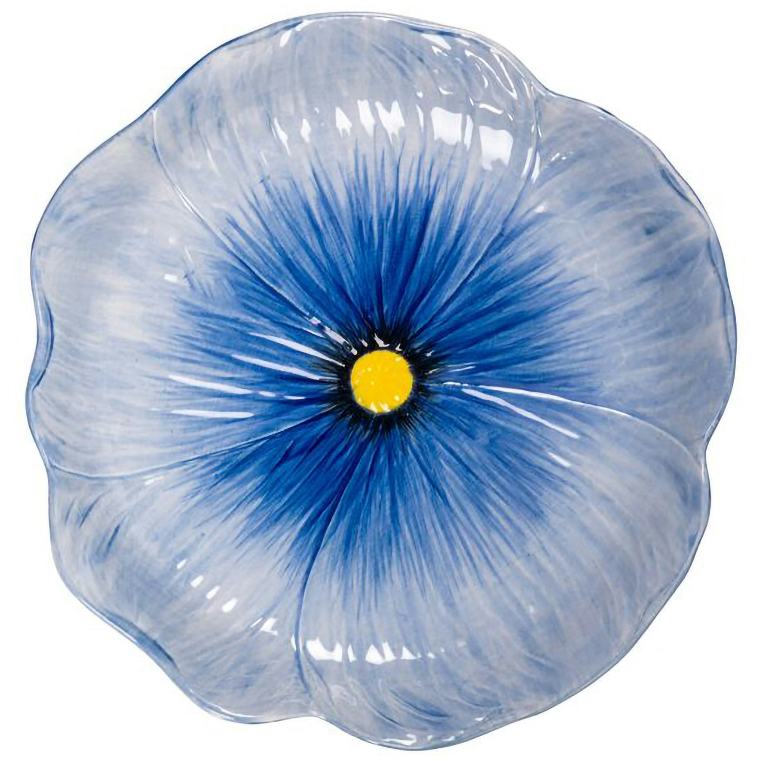 Byon Poppy Sk&aring;l 30 Cm  -  Serveringssk&aring;ler Stengods Bl&aring; - 5283909313