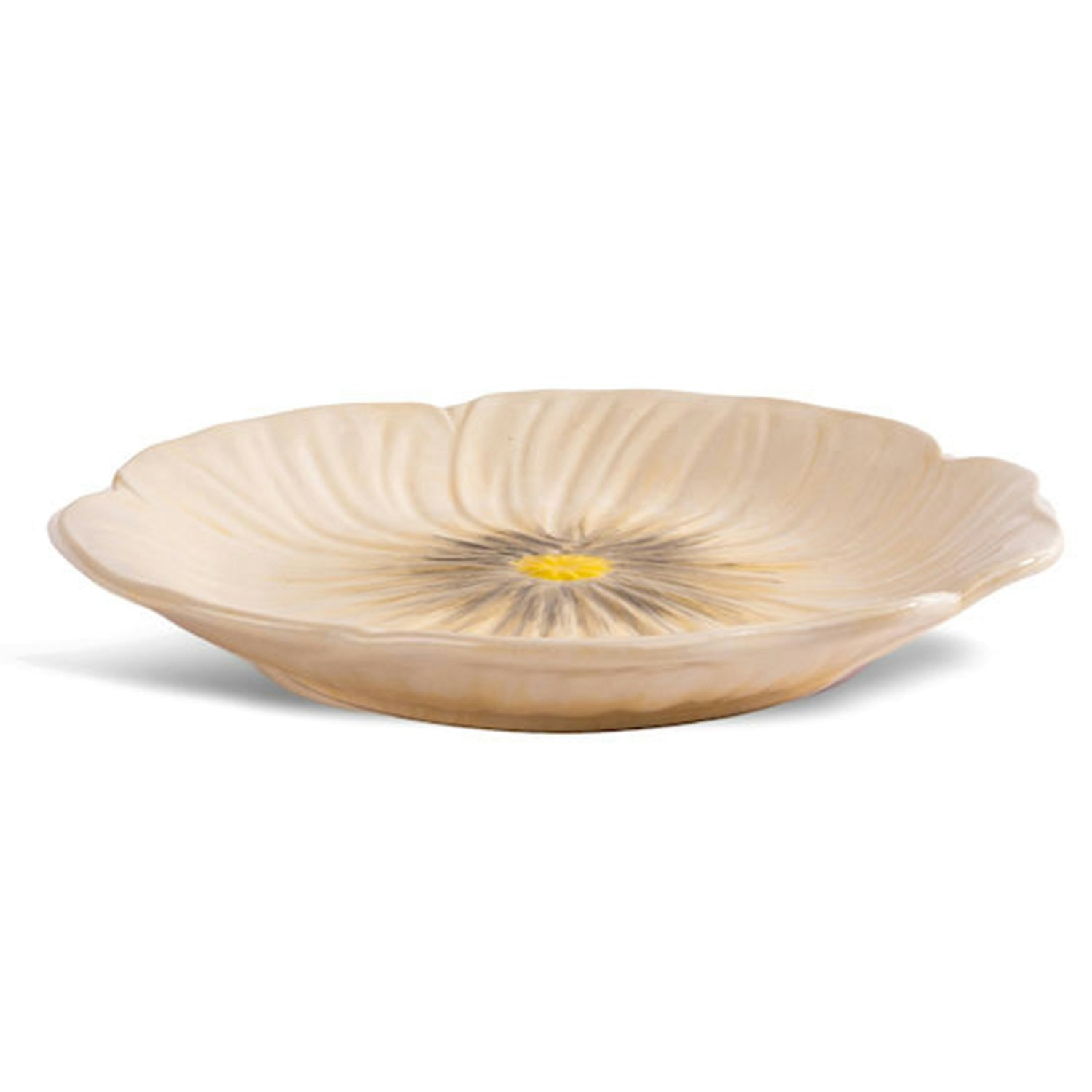 Byon Poppy Tallerken  -  Asjetter Stengods Beige - 5283908103