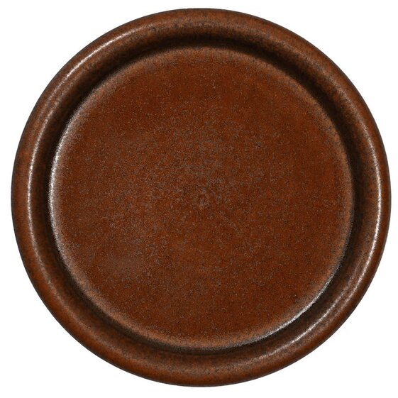 Byon Porto Tallerken 17 Cm  -  Asjetter Stengods Brun - 5211300504