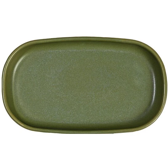 Byon Porto Serveringsfat  -  Serveringsfat Stengods Gr&oslash;nn - 5211300822