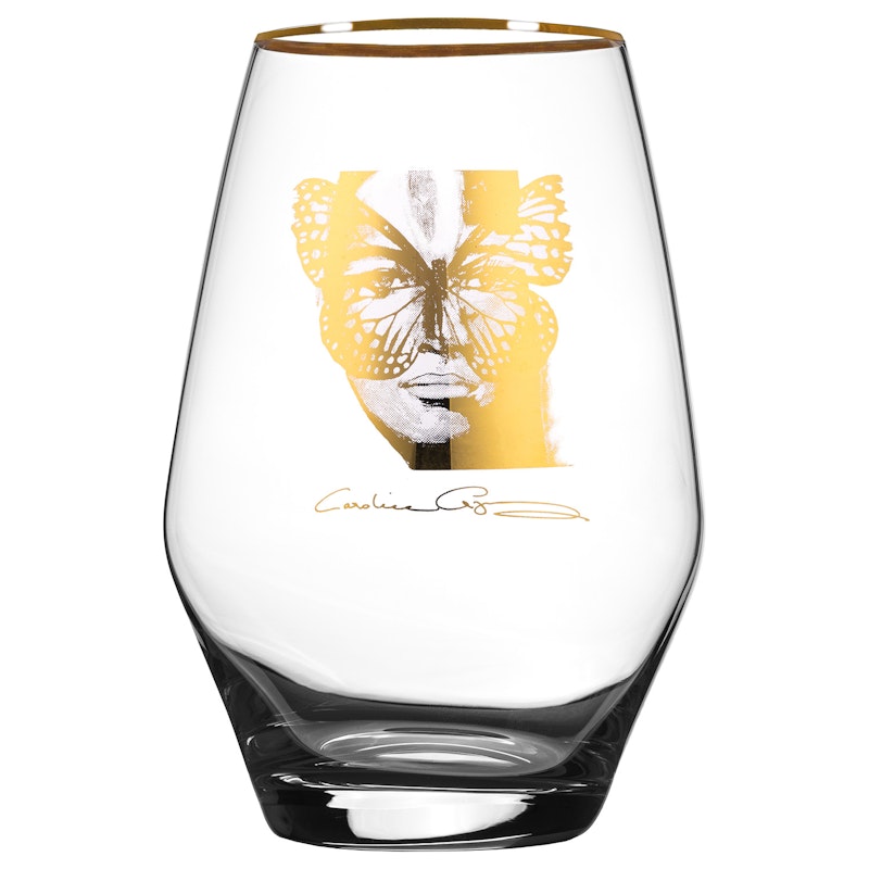 Golden Butterfly Vannglass 35 cl, Gull