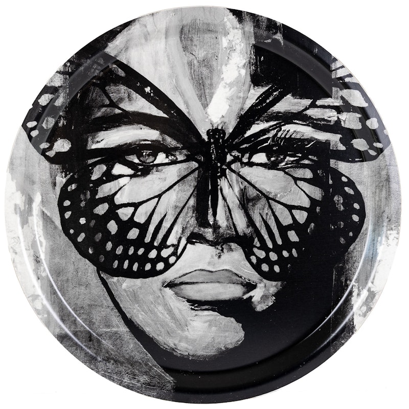 Golden Butterfly B&W Brett, 31 cm