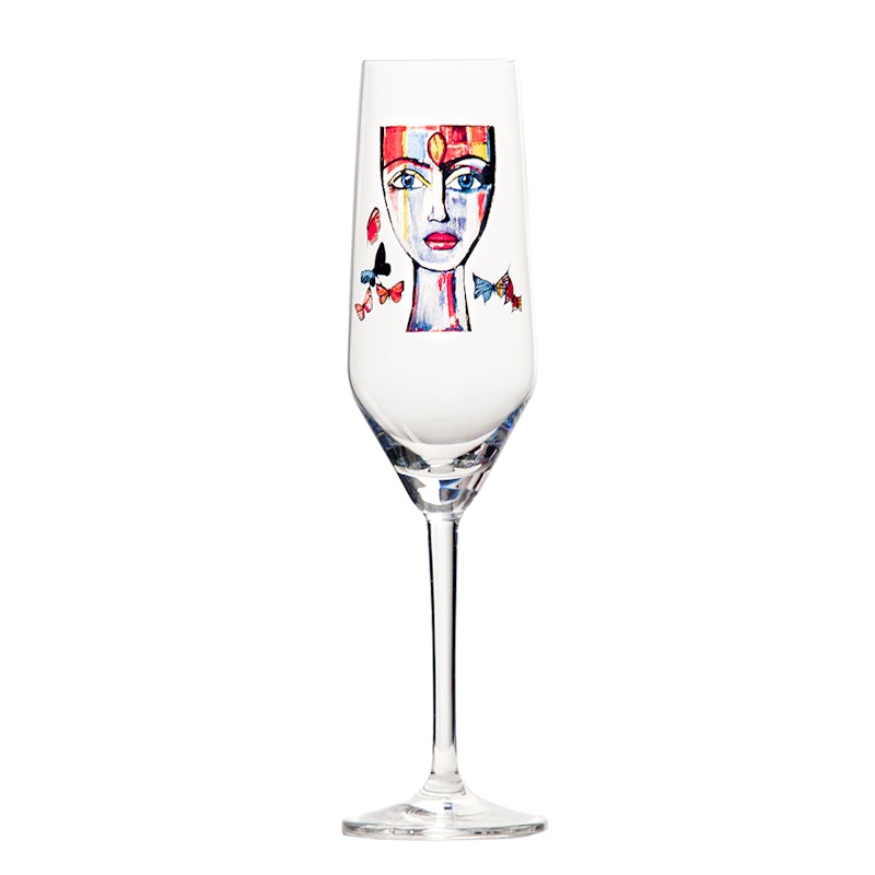 Butterfly Messenger Champagneglass, 30 cl