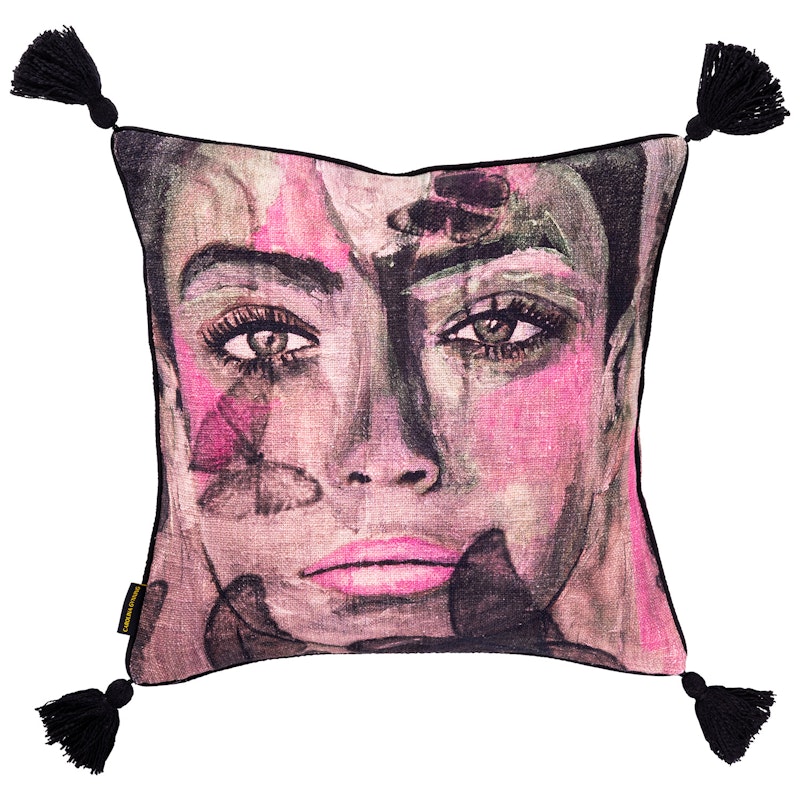 Butterfly Putetrekk 50x50 cm, Rosa