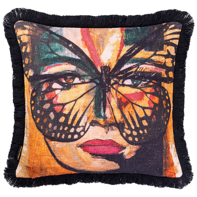 Golden Butterfly B&W Putetrekk 50x50 cm, Multi