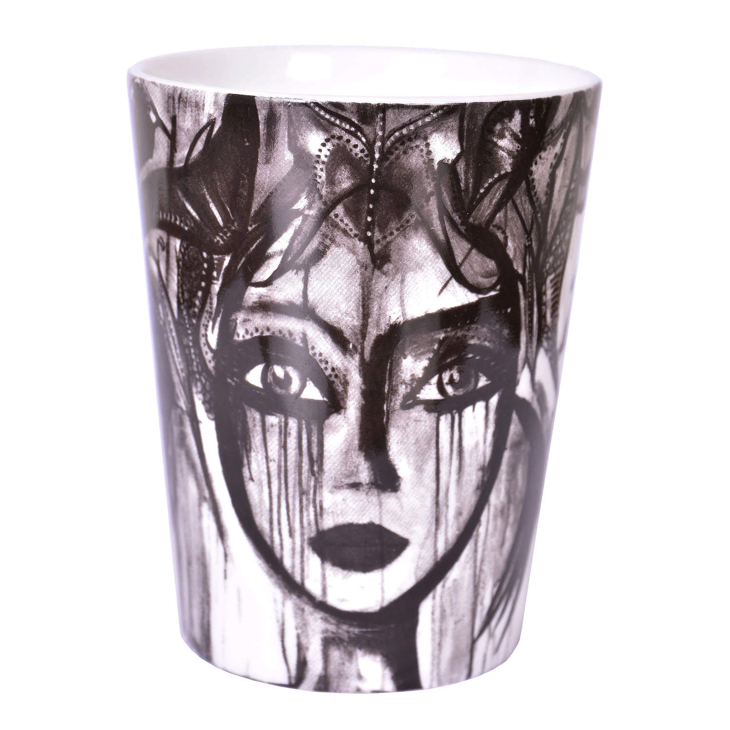 Carolina Gynning Slice Of Life Krus 35 Cl -  Kaffekopper Porselen Sort - 776619