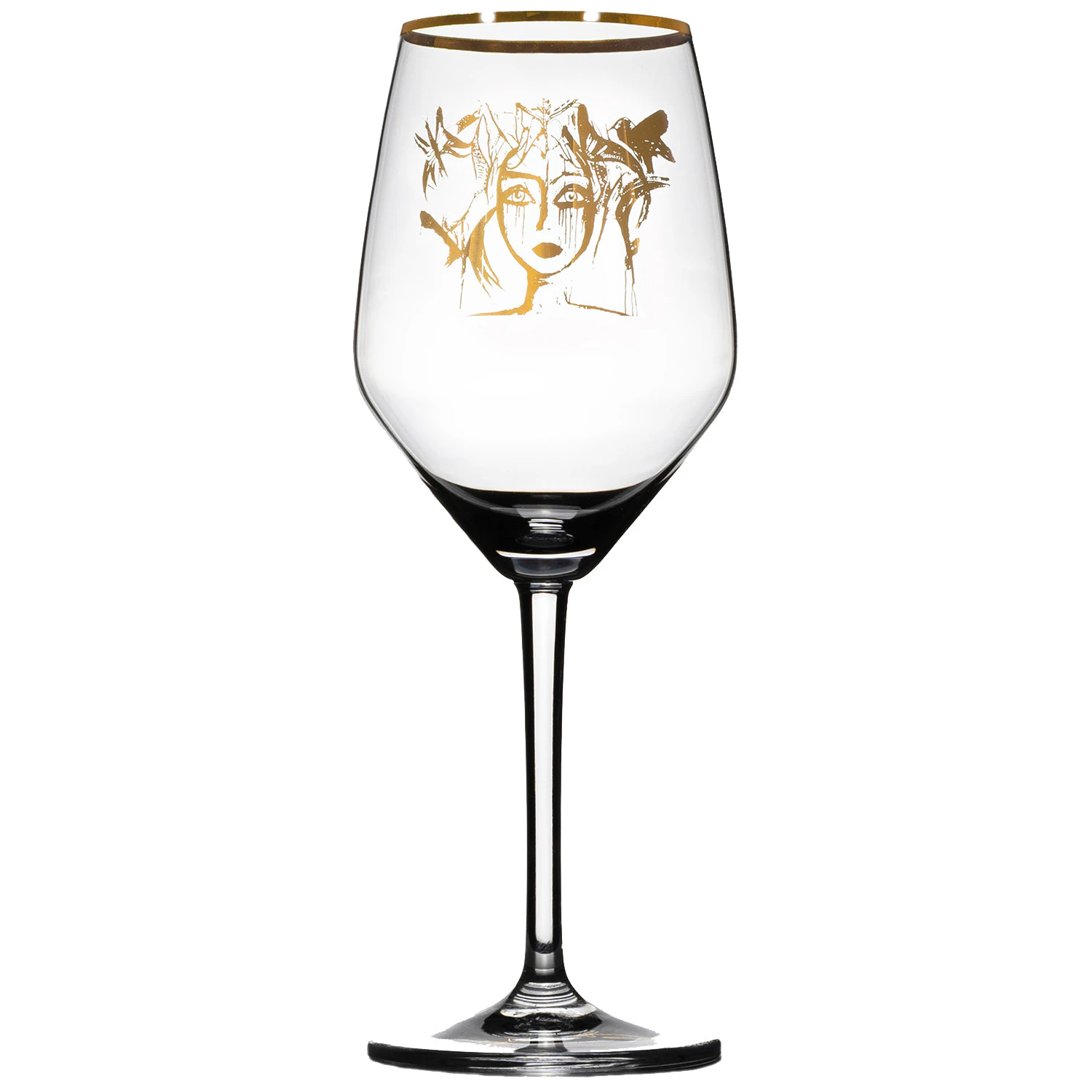 Carolina Gynning Slice Of Life Ros&eacute;/hvitvinsglass Gull -  Vinglass - 666623