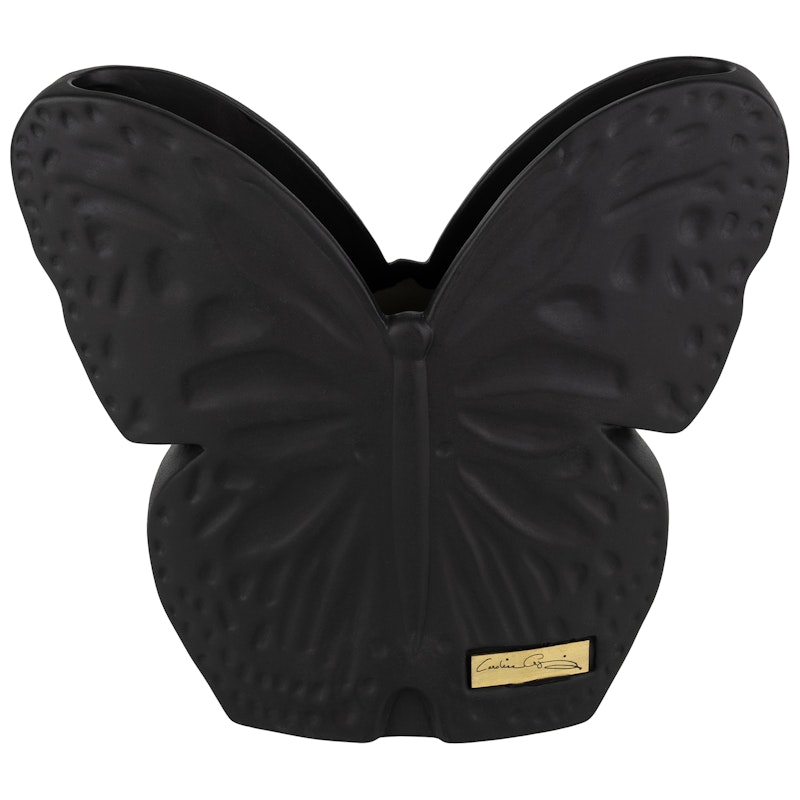 Secret Butterfly Vase Liten, Sort