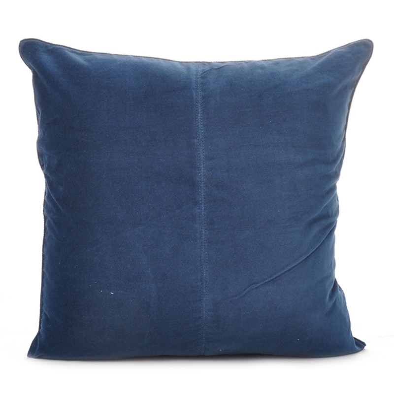 Velvet Putetrekk 50x50 cm, Marineblå