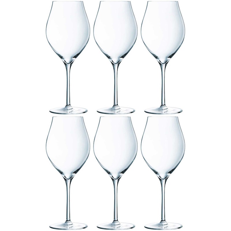 Exaltation Hvitvinsglass 38 cl Transparent, 6-pk