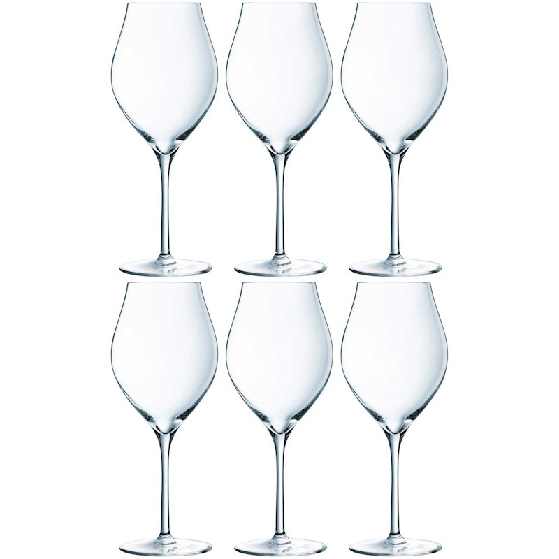 Exaltation Hvitvinsglass 38 cl Transparent, 6-pk