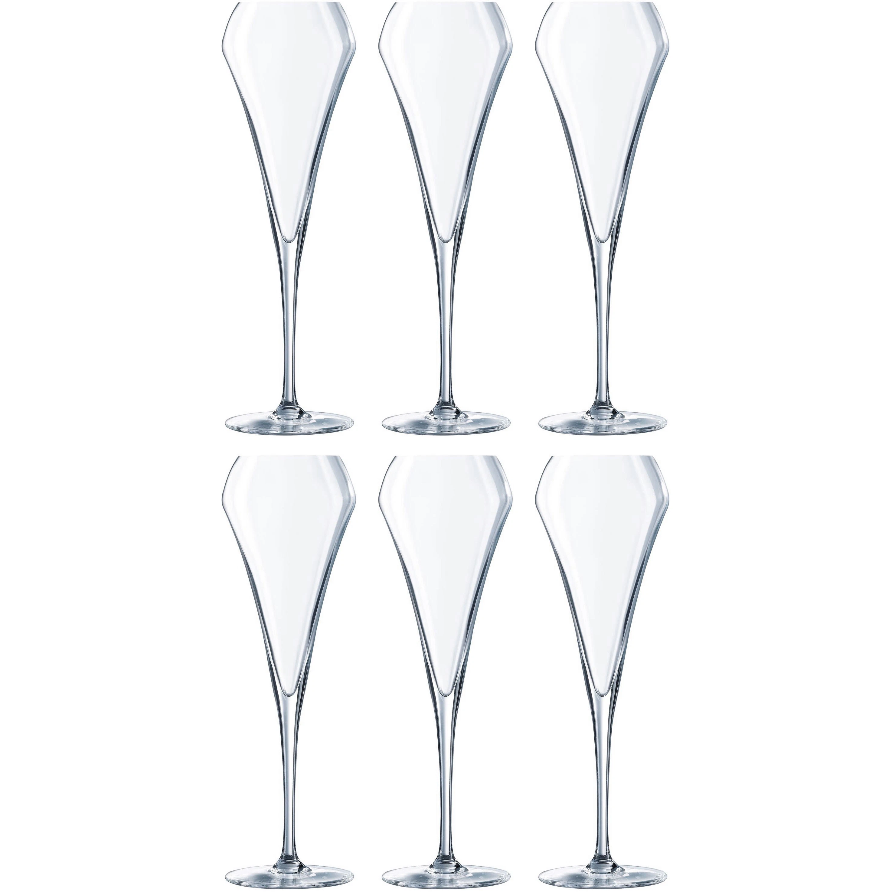 Chef&Sommelier Open Up Champagneglass 20 Cl 6-pk -  Champagneglass Krystall Klar - 46181807