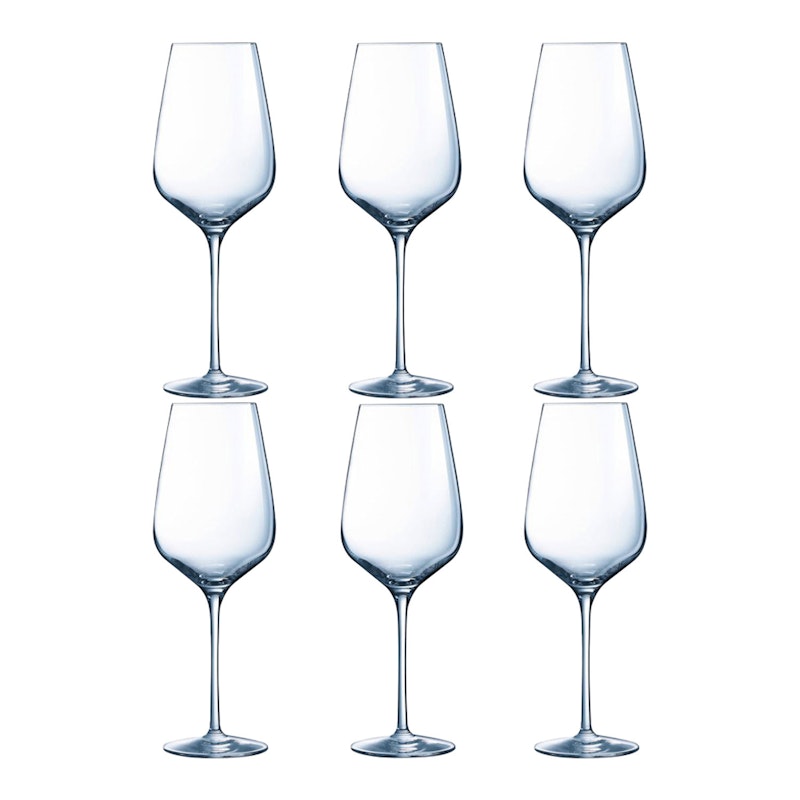 Sublym Hvitvinsglass 35 cl, 6-pk