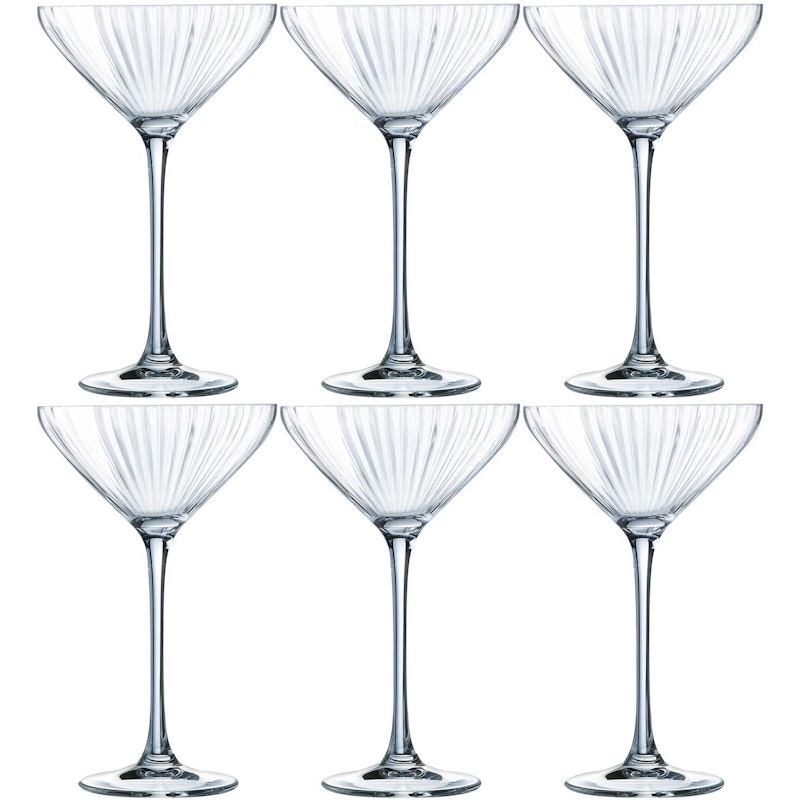 Symétrie Drikkeglass 21 cl Transparent, 6-pk