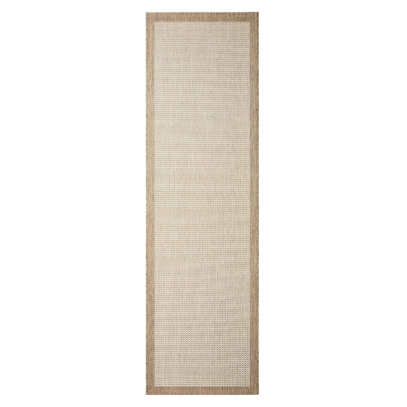 Bahar Uteteppe Beige/Off-white, 80x250 cm